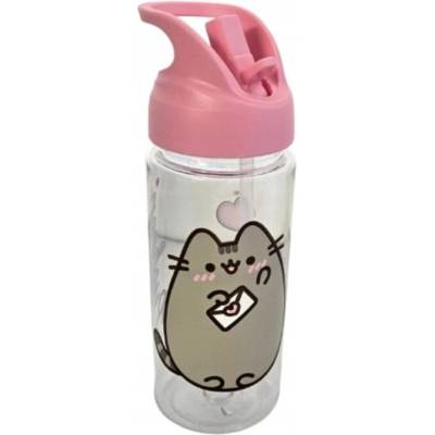 Smukee flaša na pitie na vodu so slamkou a rúčkou 500 ml
