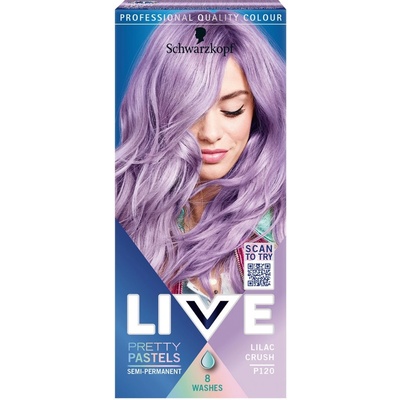 Schwarzkopf Live Pretty Pastels Ultra Brights L120 pastelová ružová