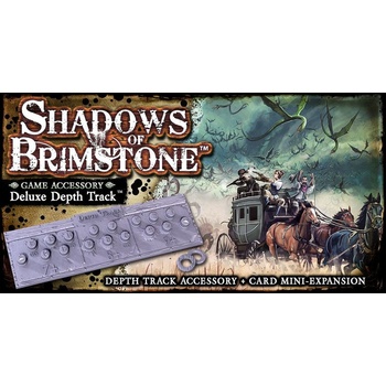 Flying Frog Productions Shadows of Brimstone - Deluxe Depth Track + Card Mini-Expansion