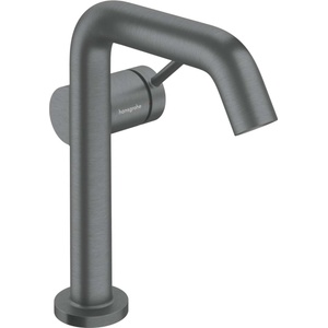 Hansgrohe Tecturis S - Смесител за умивалник, CoolStart, EcoSmart+, матиран черен хром 73341340 (73341340)