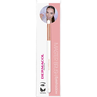 Dermacol D83 Cosmetic Brush Eyes with case štětec na oči s pouzdrem