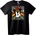NOONEBRAND Тениска Mickey Mouse с племенен шапкар - 5XL, Black