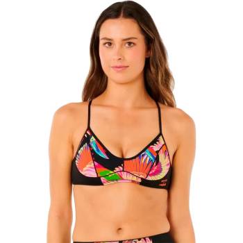 Rip Curl Mirage Crop bikini top - Black (Toucan)