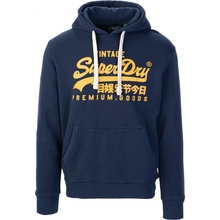 SUPERDRY VINTAGE LOGO HERITAGE HOOD M2012063AJUA Tmavě modrá