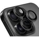 OBAL:ME Предпазни стъклени лещи за камерата на iPhone 15 Pro, iPhone 15 Pro Max - OBALME Tempered Glass Camera Lens Protector (черен) (57983125788)