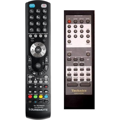 GENERAL Technics rak-hda07wh - дистанционно управление дубликат (rak-hda07wh)