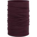 Buff Lightweight Merino Wool solid garnet