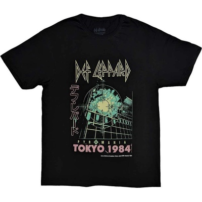 Def Leppard tričko Tokyo čierne