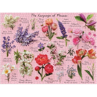 Galison The language of flowers 1000 dielov