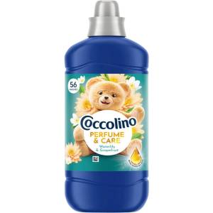 Coccolino Perfume & Care Омекотител водна лилия и грейпфрут, 56 изпирания, 1288 ml (65546258)