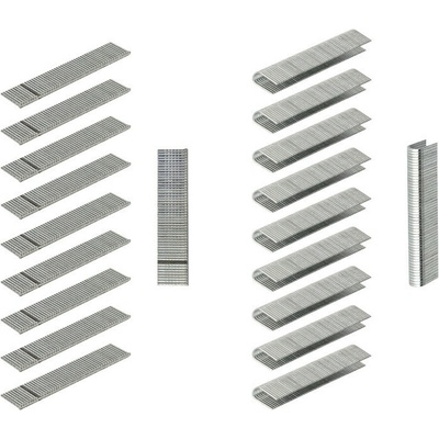 DEMA Spinky do spinkovačky okrúhle 6x12 mm a klince v tvare T 13,6x1,1 mm 21536D