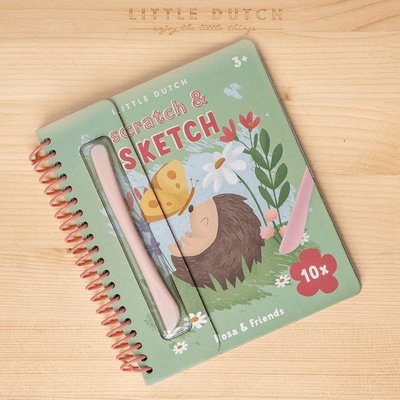 Little Dutch Kniha stieracia Rosa & Friends