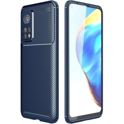 Nexeri Xiaomi 11T 5G / 11T Pro 5G case Armored Shockproof Carbon Fiber modré