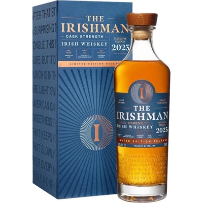 Irishman Cask Strength Vintage 2022 54,9% 0,7 l (kazeta)