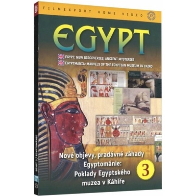 Egypt: Nové objevy, pradávné záhady 3. Digipack DVD