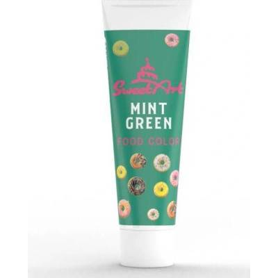 SweetArt gelová farba v tube Mint Green 30 g