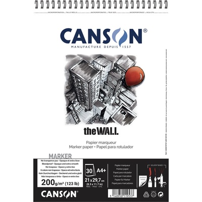 Canson Sp The Wall Скицник 30 31, 4 x 21 cm 200 g White (C400078797)