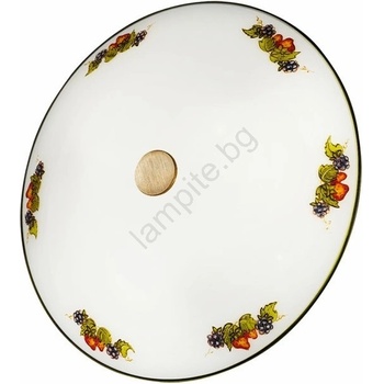 Image 1 of Kolarz 731. U12.4. 113-Потолно осветително тяло NONNA 2xE14/60W/230V Ø 32 см винено/ягодно (KL0301)