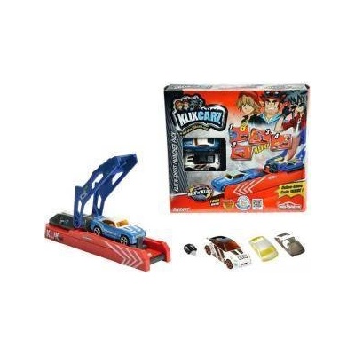 Majorette Изстрелвачка с 2 колички за тунинг Klik Carz, 2050103