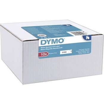 DYMO Комплект етикети DYMO, за принтер, 9 mm x 7m, черeн/бял, 10 бр, DY2093096 (2093096) (2093096)