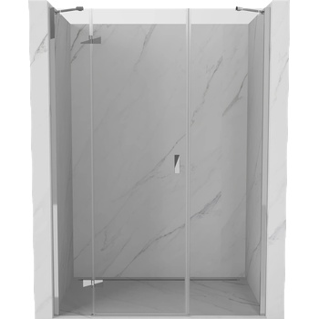 Mexen Mist-H лява отваряема душ врата 120 см, прозрачна, хром - 8A5-120-001-01-00-L (8A5-120-001-01-00-L)