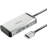 Promate USB концентратор - VERSAHUB MST (USB-C 13in1 HUB, 100W PD) VERSAHUB-MST (VERSAHUB-MST)