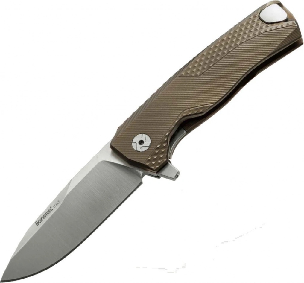 Lionsteel Solid Titanium knife ROK B