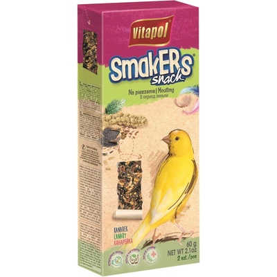 VITAPOL Smakers пръчици за канарчета за оперение, 2 бр