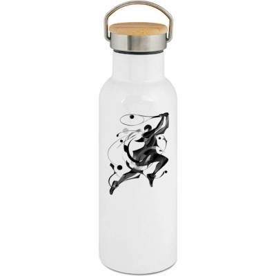 123TRIKO termoska Rytmus kurtem, černý potisk 500 ml