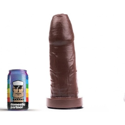 Domestic Partner Dieter Brown XL, dildo s Vac U Lock přísavkou 29 x 8,4 cm