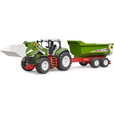 BRUDER Bruder 3452 roadmax / Трактор с челен товарач и ремарке (br 3452)
