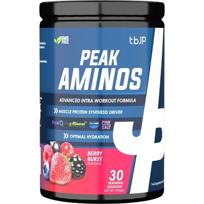 Trained by JP Peak Aminos | with Peak O2 & Aquamin [570 грама] Горски плодове