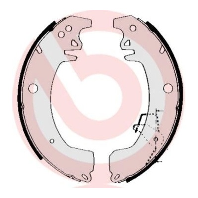 Sada brzdových čeľustí BREMBO S 68 537