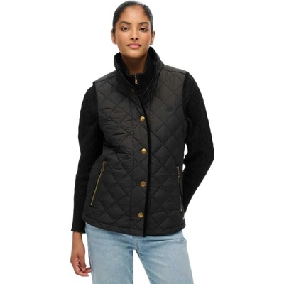 SUPERDRY Потник Superdry Estate Country Liner vest - Black (Meteorite Black)