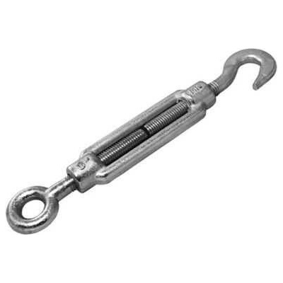 Napínací šroub oko-hák M6x100mm/70kg pZn