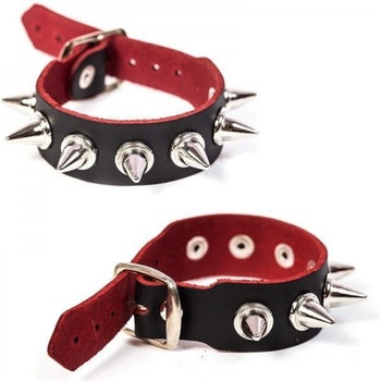 Image 1 of Black & metal гривна spikes 1 - bwz-583
