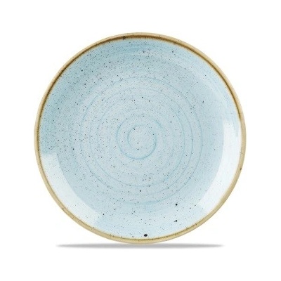 CHURCHILL Stonecast Duck Egg Blue talíř ručně zdobený 28,8 cm