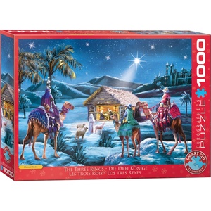 EUROGRAPHICS Пъзел Eurographics от 1000 части - Тримата царе (60006002)