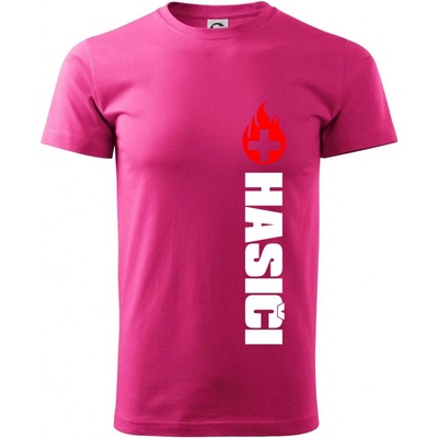 Hasiči zdravotník Klasické pánské triko purpurová