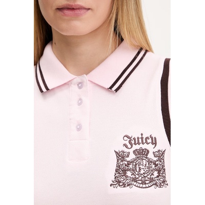 Juicy Couture Лятна рокля от памук PEPLUM DRESS (JCGED126016)