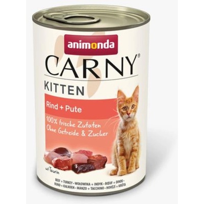 Animonda Carny Kitten hovädzie a morka 400 g