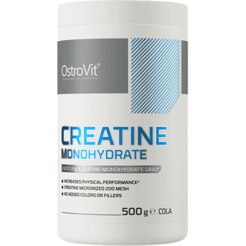 Image 1 of OstroVit Creatine Monohydrate Powder - Micronized [500 грама] Кола