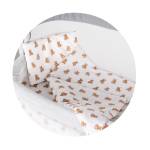 Chipolino Комплект за мини кошара - Мече, Бежов (KOSCLOSET0253BE)