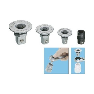 Sada 4 ks adaptérov pre prstencové kľúče 606 / 4SPC - HA127399