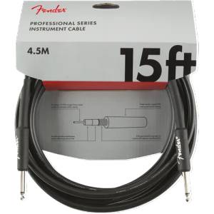 Fender Prof. cable 4.5m S/S Black