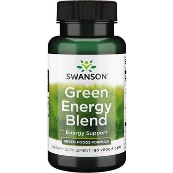 Swanson Green Energy Blend, 60 растителни капсули, Swanson (SWR050)