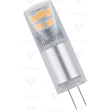 Tracon Napichovacia LED žiarovka hliníkové telo 2,4W G4 2700K na 12V LG4H2.4W