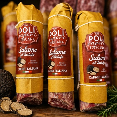 Poli sapori toscana vepřový salám s lanýžem 300 g