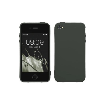 kwmobile Калъф за Apple iPhone 4 / 4S - зелен