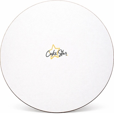 Cake Star Tác pevný dřevovláknitý bílý 18cm